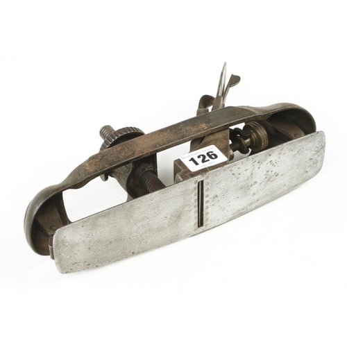 126 - A STANLEY No 20 circular plane with Record iron G+