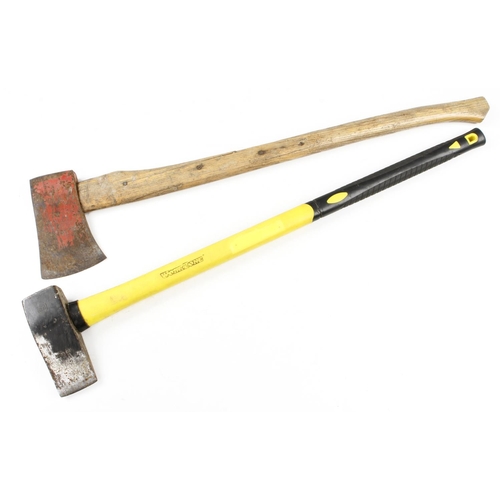 148 - A recent WORKZONE axe and another G