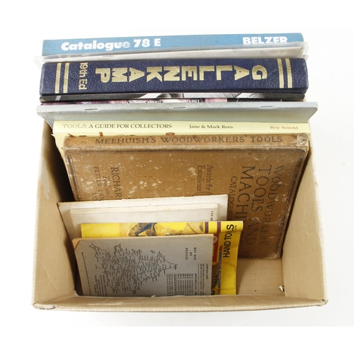 159 - A MELHUISH No 25 tool cat. with prices and 8 other books and catalogues G