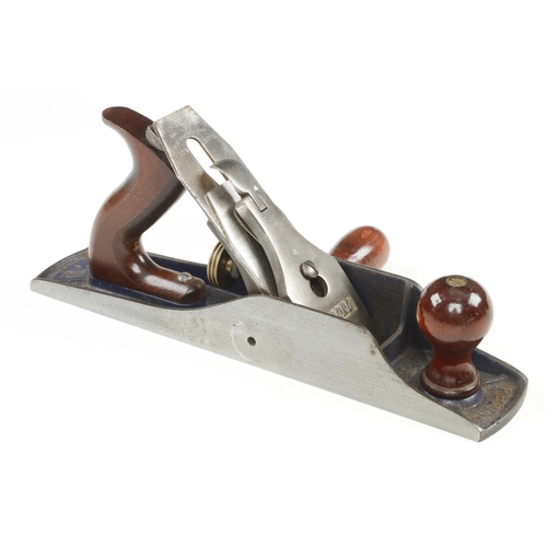 17 - A RECORD T5 fore plane with replaced side handle G+