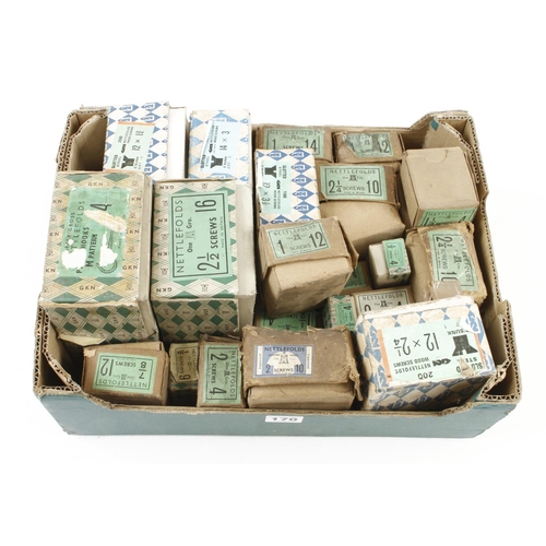 170 - A box of screws G