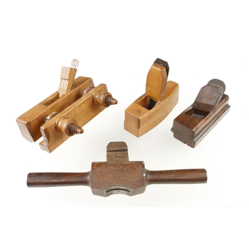 177 - A brass faced jarvis, toothing plane, panel planes etc G+