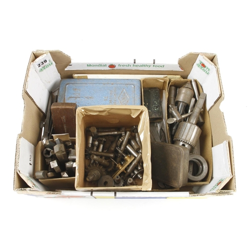 239 - A quantity of engineers tools G