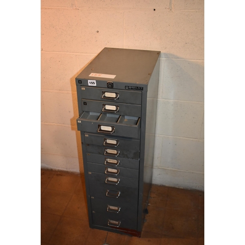 155 - A BISLEY 12 drawer storage cabinet                          


Subject to VAT