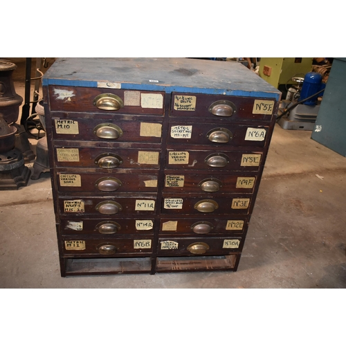 301 - A pine chest of 16 drawers                                        


Subject to VAT