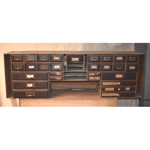 308 - A vintage multi drawer office unit                                  


Subject to VAT