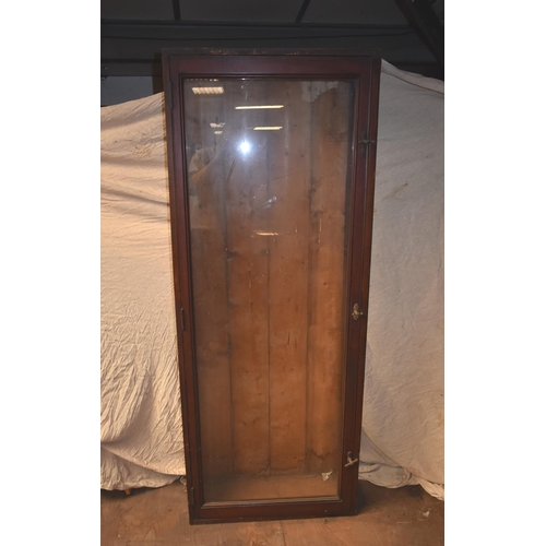 309 - A vintage glass display cabinet 28