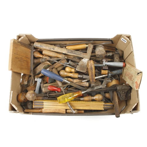 544 - A box of tools G