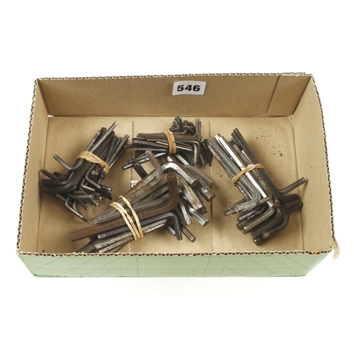 546 - Quantity of Allen keys G