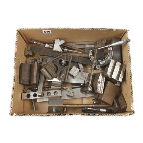 549 - Quantity of engineer's tools G