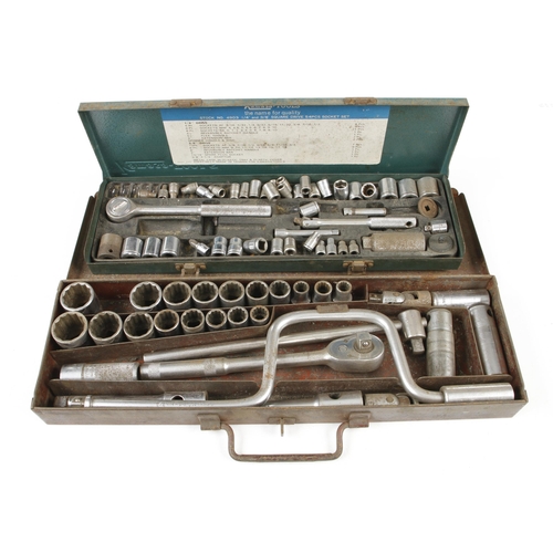 643 - Two socket sets etc