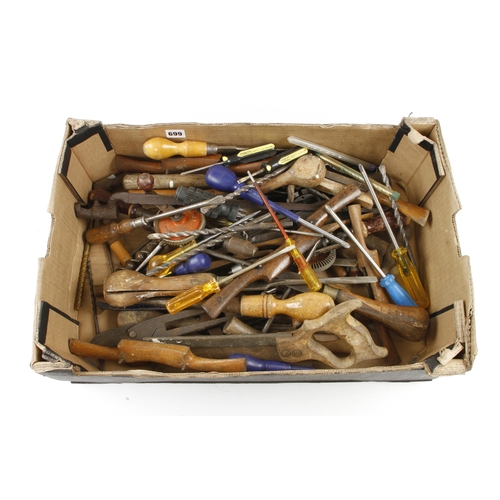 699 - A box of tools G