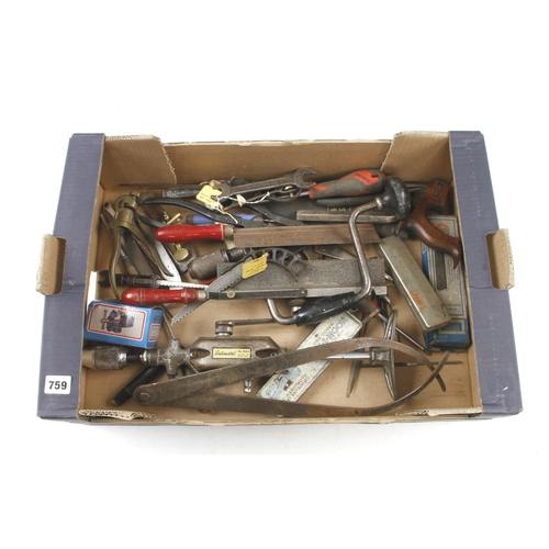 759 - A box of tools G