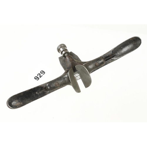 929 - A PRESTON No 1392 adjustable chamfer shave with orig iron G