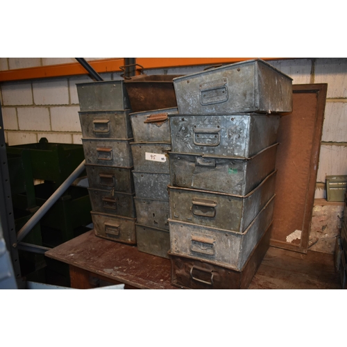 95 - Quantity of galvanised trays                                       

Subject to VAT