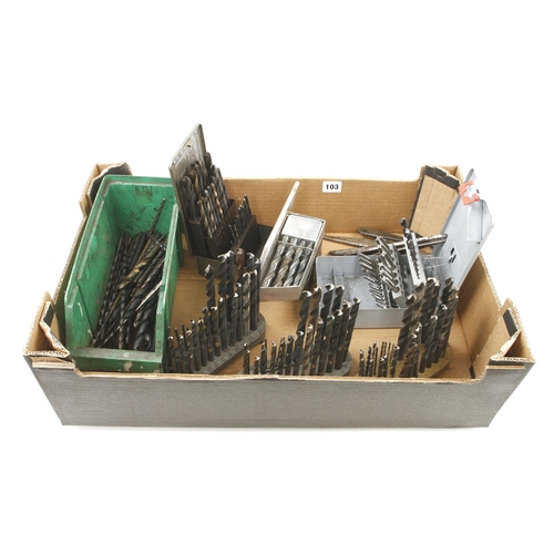 103 - Quantity of drill bits G