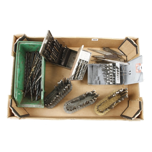 103 - Quantity of drill bits G