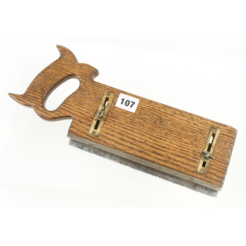 107 - An oak floor board or veneer saws with adjustable blade G++