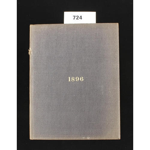 724 - WM Marples & Sons; 1896 a rare ill cat of Imported American Tools by Marples 42pp G