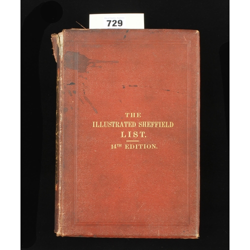 729 - Illustrated Sheffield List 14th ed. 460pp G