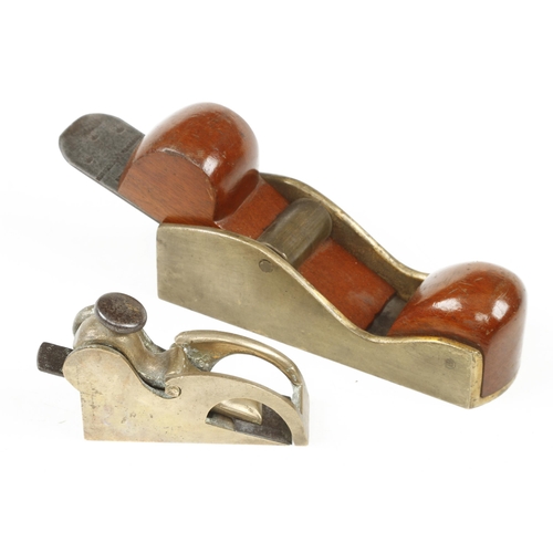 87 - A brass block plane 6