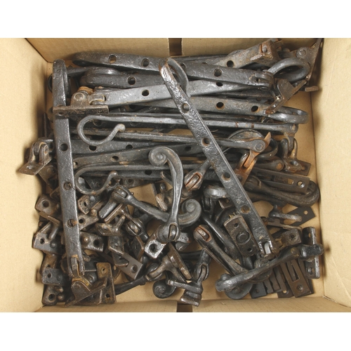 233 - Quantity of iron window furniture G