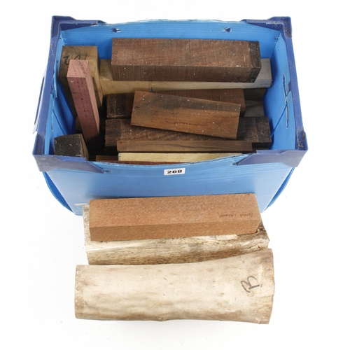 268 - Quantity of hardwood offcuts G