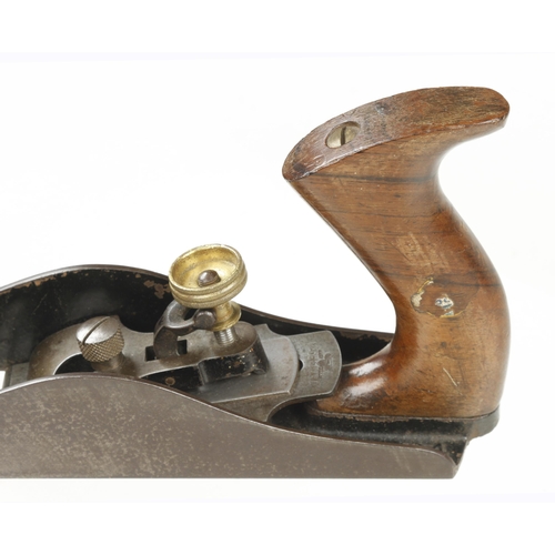 682 - A rare STANLEY No 164 low angle plane, remnants of the orig decal remain G+