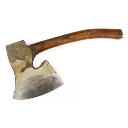 711 - A very little used R/H side axe stamped IG with 7