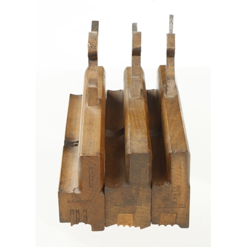 745 - Three named boxed reed planes with different profiles G+
