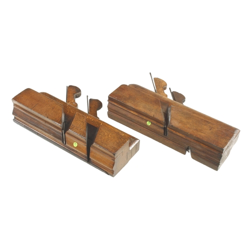 926 - Two twin iron moulding planes by MATHIESON G
