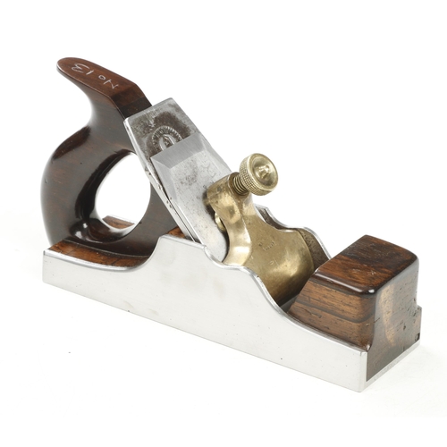 933 - A Patent Metal NORRIS No 13 smoother, excellent replacement spur to handle o/w G++