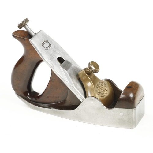 936 - An Annealed iron NORRIS A50 smoother with walnut infill 70% orig early 2 1/4