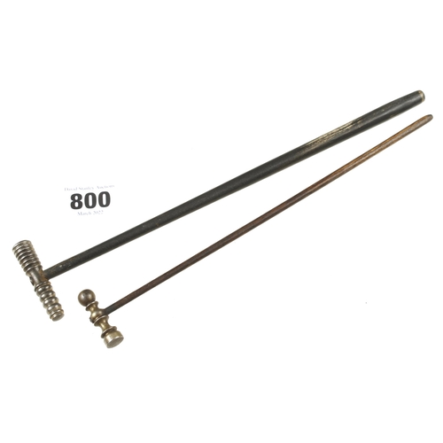 800 - Two small decorative hammers G+