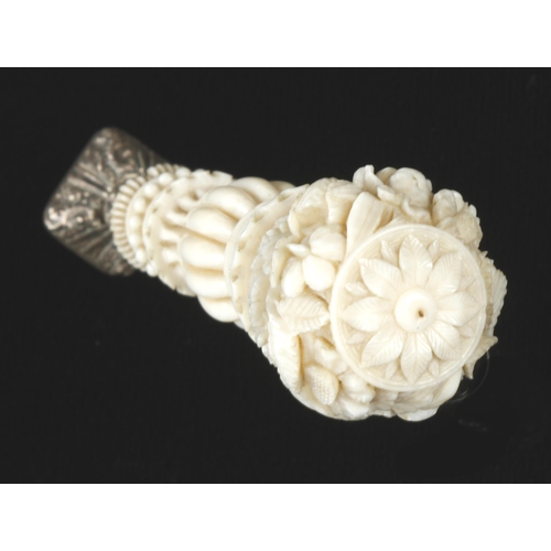 917 - A very fine ivory desk seal, wonderful quality F