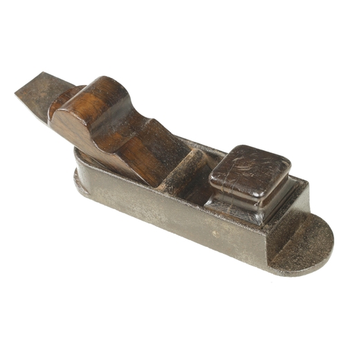 418 - An early iron mitre plane 9