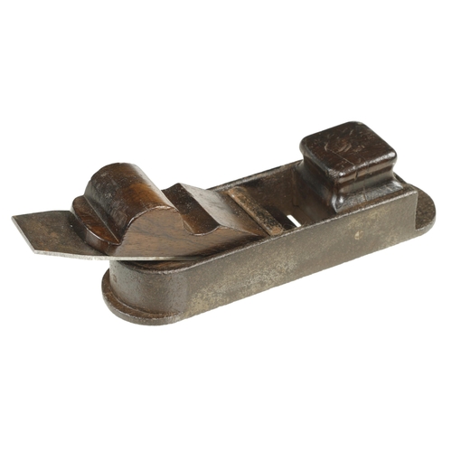 418 - An early iron mitre plane 9