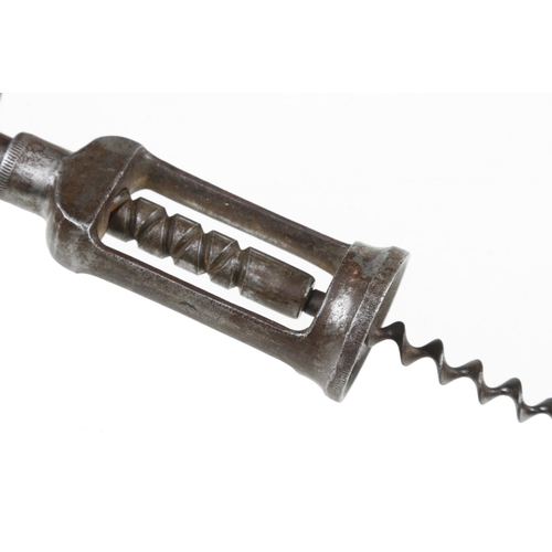 453 - An unusual corkscrew that automatically reverses when screwed into the cork G+