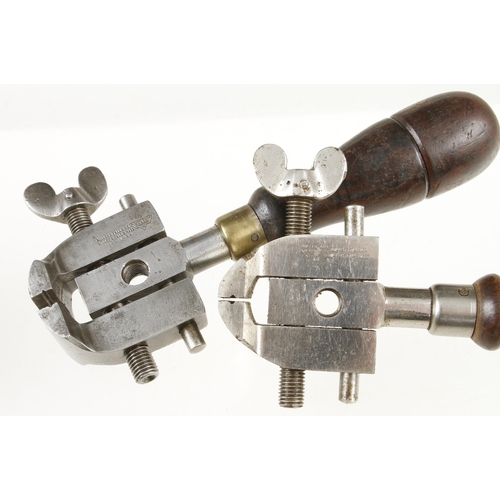 481 - Two combination tool handles by MILLERS FALLS G+