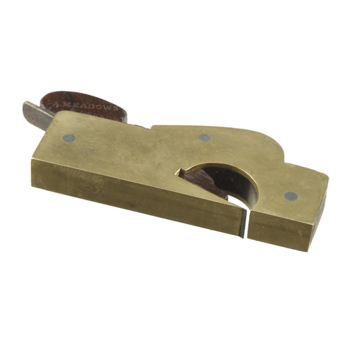 872 - A small brass shoulder plane 4