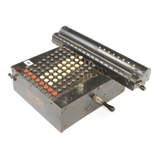 90 - A MONROE calculating machine G