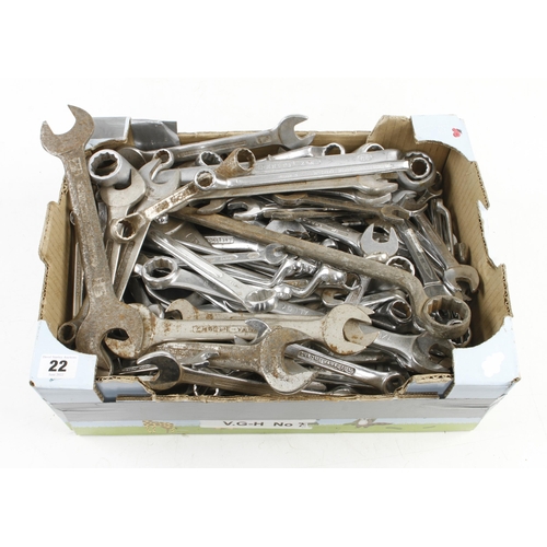 22 - Quantity of spanners G