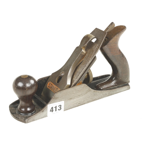 413 - A STANLEY Bedrock No 604 smoother, repair to side casting G