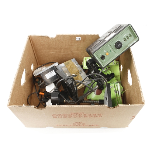 113 - Quantity of Minicraft tools complete with transformer G+