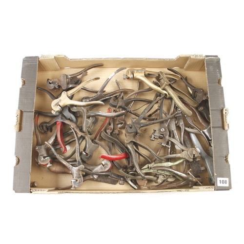 108 - 36 plier type saws sets G