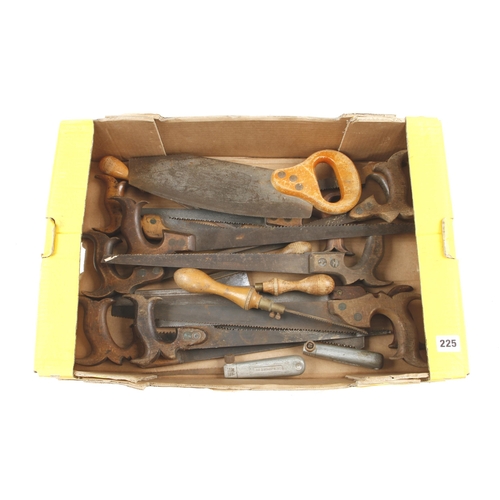 225 - 15 keyhole and turning saws etc G