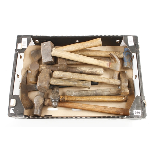 260 - 11 hammers etc G