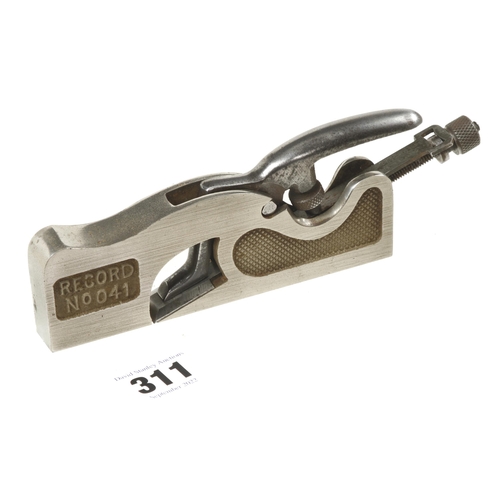 311 - A RECORD No 041 adjustable rebate plane G+