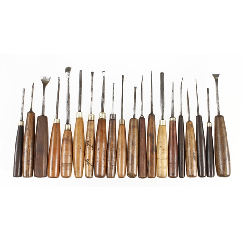 433 - 20 carving tools G+