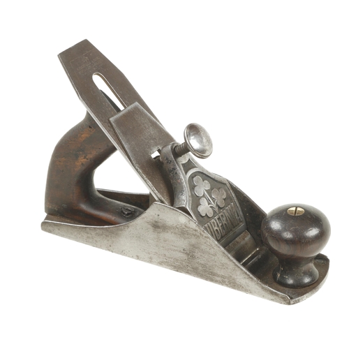 439 - An early MARPLES iron smoother with Hibernia lever, repair to handle o/w G+